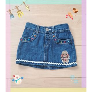 ジンボリー(GYMBOREE)の【70～80cm】女の子　デニムスカート(スカート)