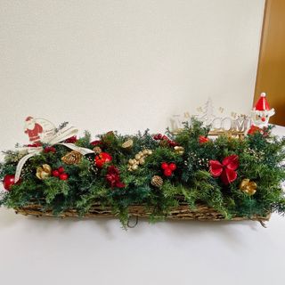 ひとみ様専用テーブルフラワーヒムロスギクリスマスアレンジ(プリザーブドフラワー)