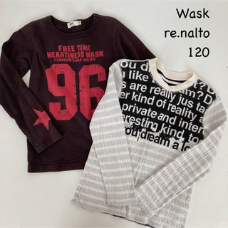 ワスク(WASK)のWask / re.nalto  ロンT  2枚まとめて 120(Tシャツ/カットソー)