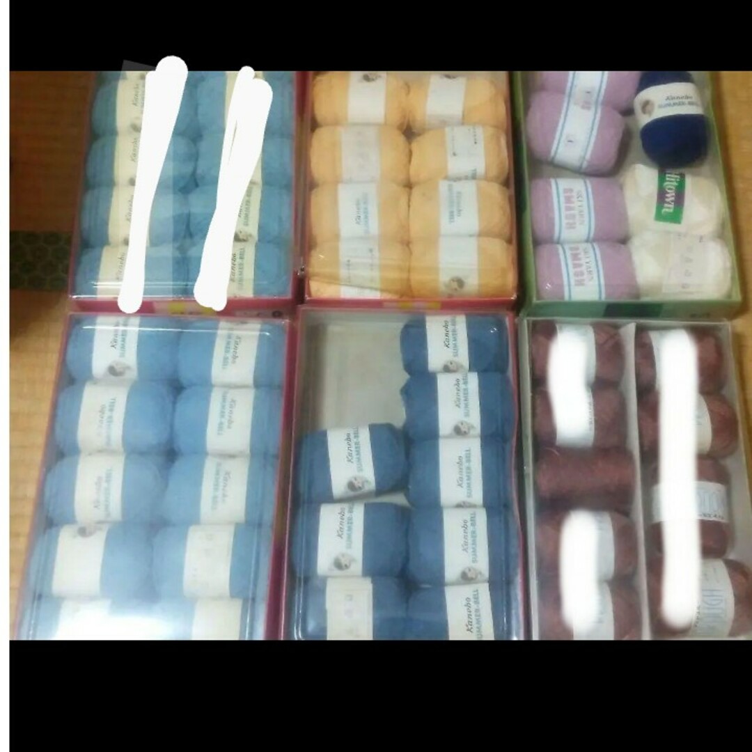 毛糸 10個1400円~ ハンドメイドの素材/材料(各種パーツ)の商品写真
