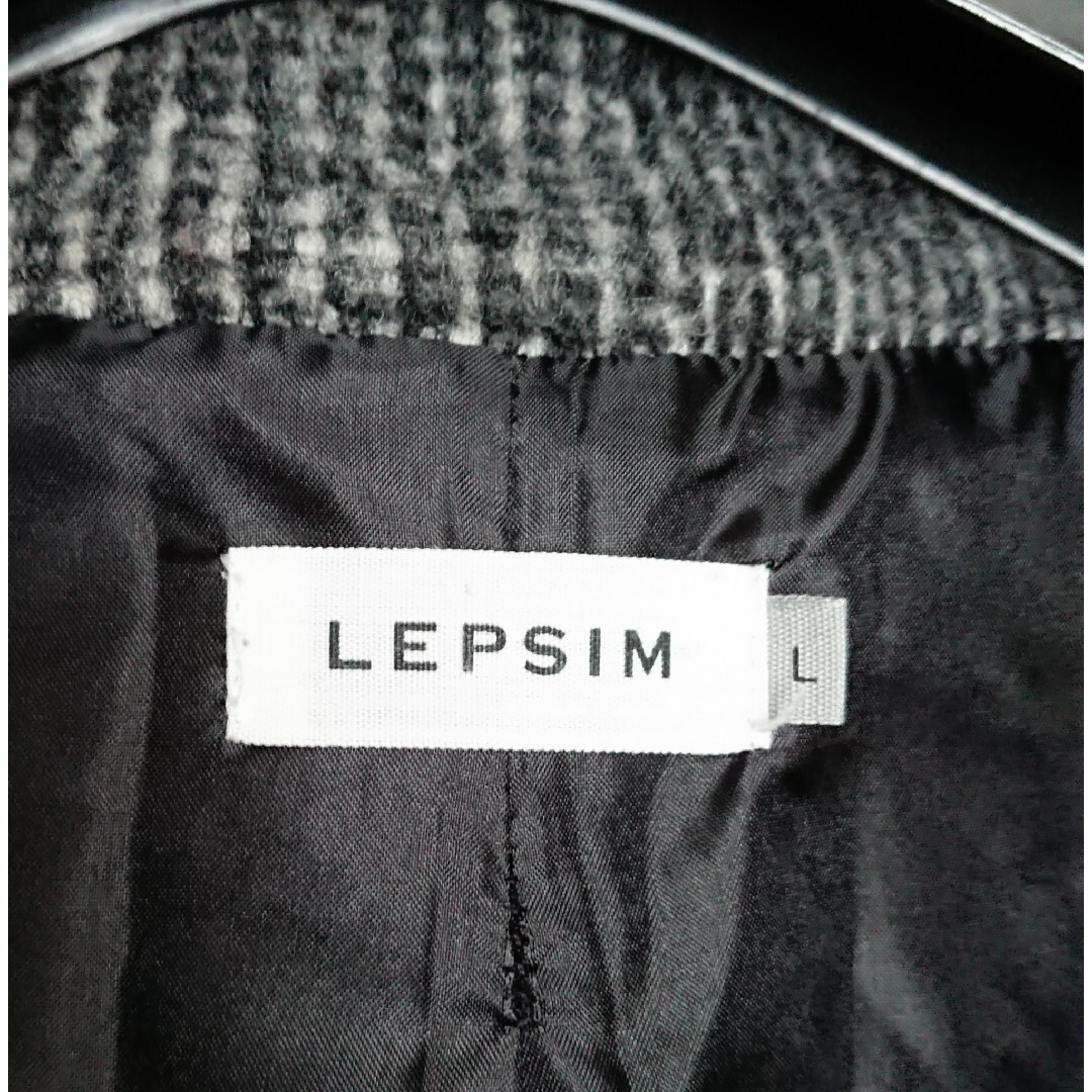 LEPSIM(レプシィム)の【LEPSIM】フードつき ハーフコート レディースのジャケット/アウター(チェスターコート)の商品写真