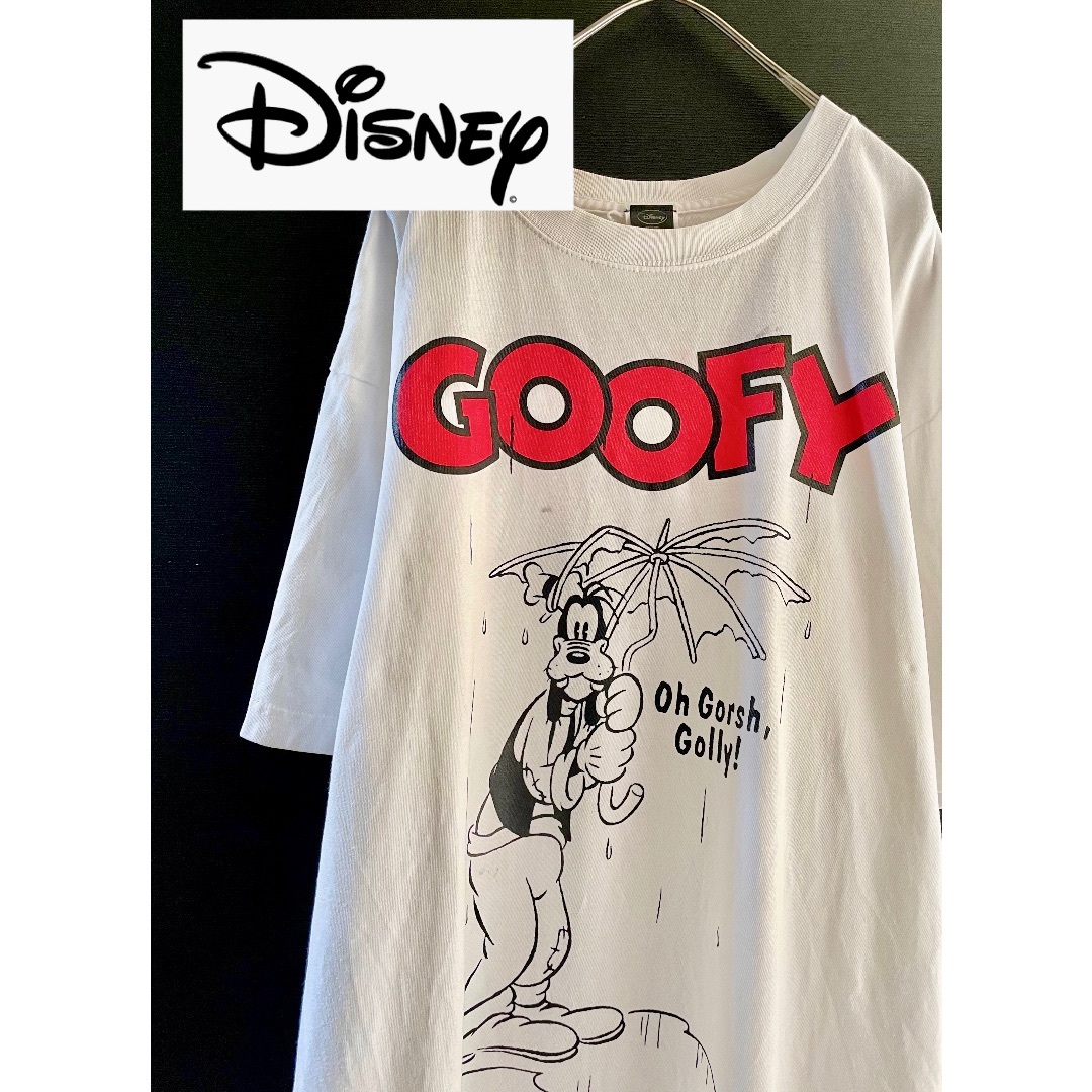 両面ビッグプリント❗️ディズニー【Disney】グーフィ　GOOFY Tシャツ | フリマアプリ ラクマ