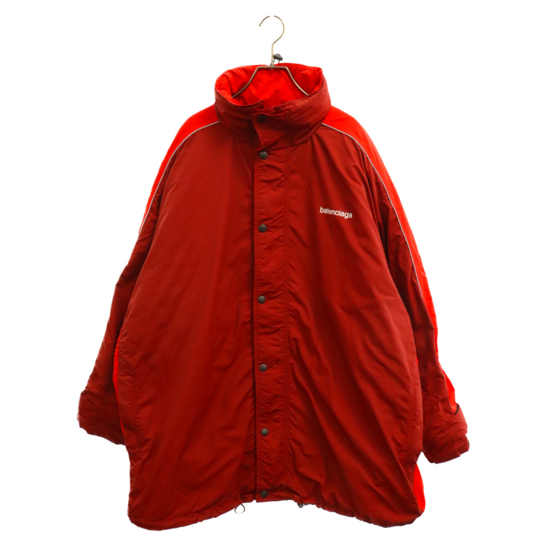 Balenciaga(バレンシアガ)のBALENCIAGA バレンシアガ 18SS Padded Lining Windbreaker 中綿入りオーバーサイズウィンドブレーカー レッド 511210 メンズのジャケット/アウター(フライトジャケット)の商品写真