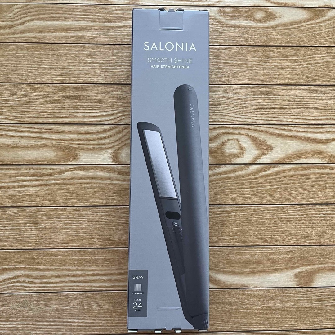 and Habit(アンドハビット)のSALONIA サロニア スムースシャイン ストレートヘアアイロン 24mm スマホ/家電/カメラの美容/健康(ヘアアイロン)の商品写真