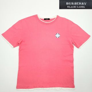 バーバリーブラックレーベル(BURBERRY BLACK LABEL)の廃番★BURBERRY BLACK LABEL★L位3半袖Tシャツ SZJ139(Tシャツ/カットソー(半袖/袖なし))