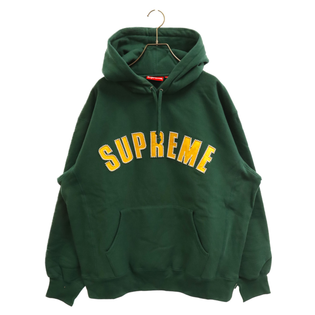 Supreme(シュプリーム)のSUPREME シュプリーム 21AW Pearl Logo Hooded Sweatshir パールロゴ フーデッド スウェット パーカー グリーン メンズのトップス(パーカー)の商品写真