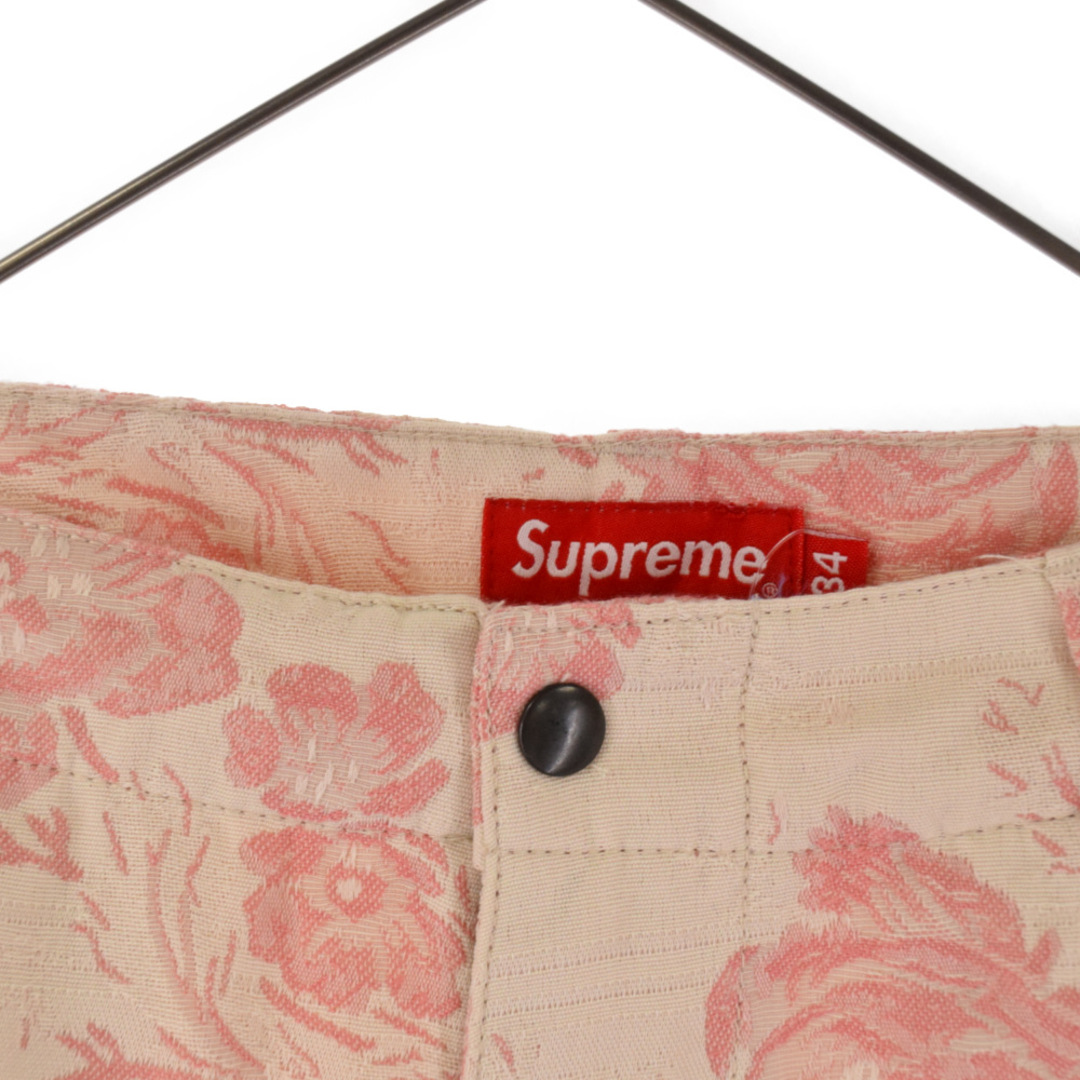 SUPREME シュプリーム 21SS Floral Tapestry Cargo Pant フローラルタペストリーカーゴパンツ ピンク