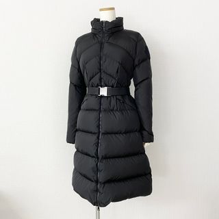 モンクレール(MONCLER)の55k11 MONCLER モンクレール AGOT アゴット ダウンコート F20931D50700 サイズ1 ブラック アウター 上着 ハイブランド アルメニア製(ダウンコート)