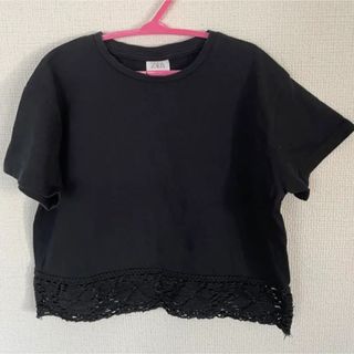 ザラ(ZARA)のZARA  ショート丈 Tシャツ 110(Tシャツ/カットソー)