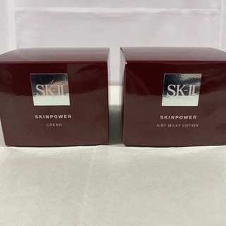エスケーツー(SK-II)のSK-Ⅱ スキンパワークリーム＆スキンパワーエアリーミルキーローション(乳液/ミルク)