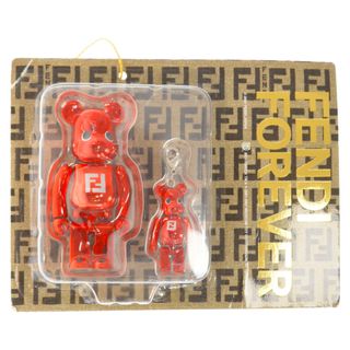 メディコムトイ(MEDICOM TOY)のMEDICOM TOY メディコムトイ ×FENDI BE@RBRICK FENDIFOREVER 100%/50% ベアブリック セックスピストルズ フィギュア 人形 ブルー(その他)