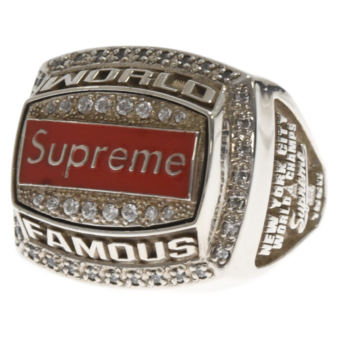 SUPREME シュプリーム 21SS×Jostens Champion Ring ジャスティンズ ワールドフェイマスチャンピオンリング シルバー
