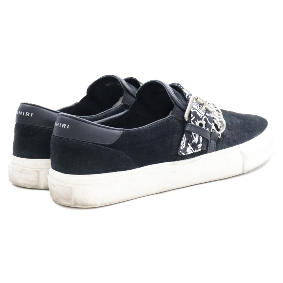 AMIRI(アミリ)のAMIRI アミリ Bandana Buckle Slip On バンダナ バックル スリッポン スニーカー ブラック メンズの靴/シューズ(スニーカー)の商品写真