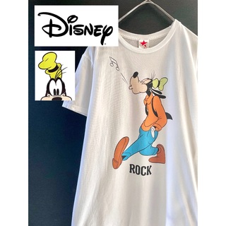 ディズニー【Disney】グーフィー　goofy ビッグプリント　Tシャツ