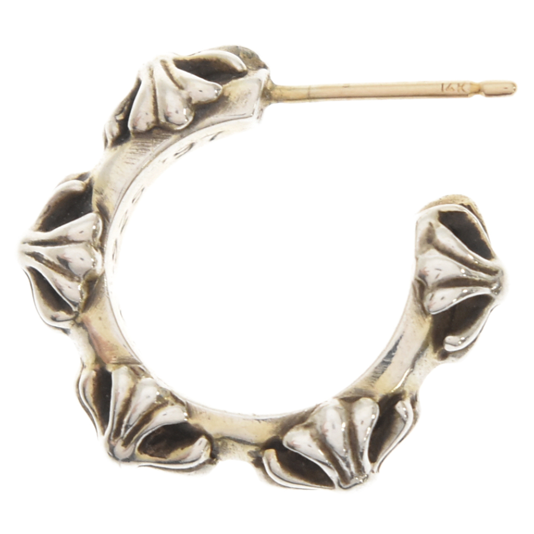 CHROME HEARTS あおり クロスバンドフープピアス CHROME HEARTS あおり クロスバンドフープピアス