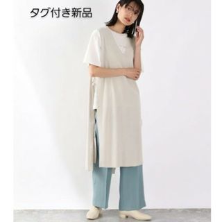 ローリーズファーム ロングジレ ワンピース ベスト rienda moussy