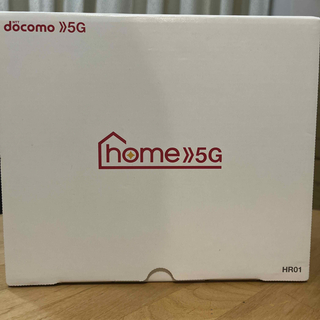 エヌティティドコモ(NTTdocomo)のdocomo home5G HR01 無線ルーター(PC周辺機器)