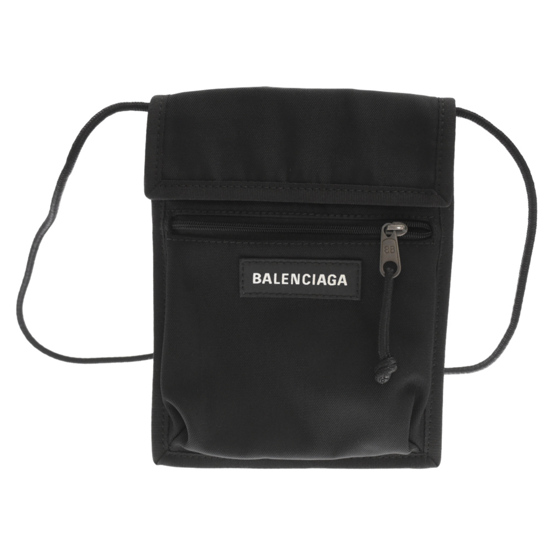 BALENCIAGA バレンシアガ EXPLORER POUCH 532298 エクスプローラー ナイロンショルダーバッグ ポーチ ブラック