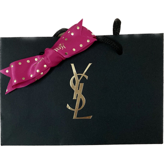イヴサンローラン(Yves Saint Laurent)のYSL リボン付きショップ袋(ショップ袋)