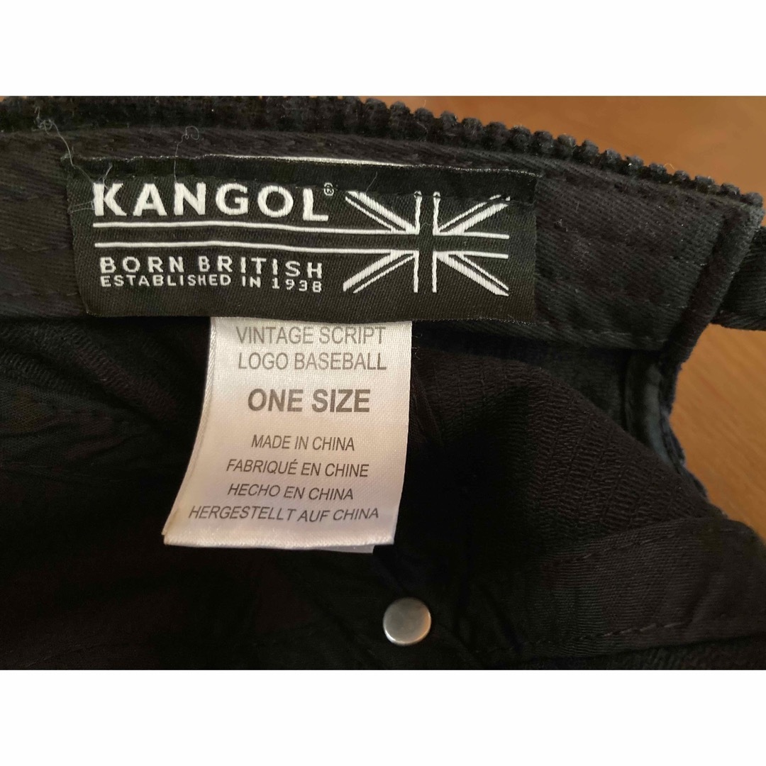 KANGOL(カンゴール)のKANGOL キャップ Vintage Script Logo Baseball メンズの帽子(キャップ)の商品写真