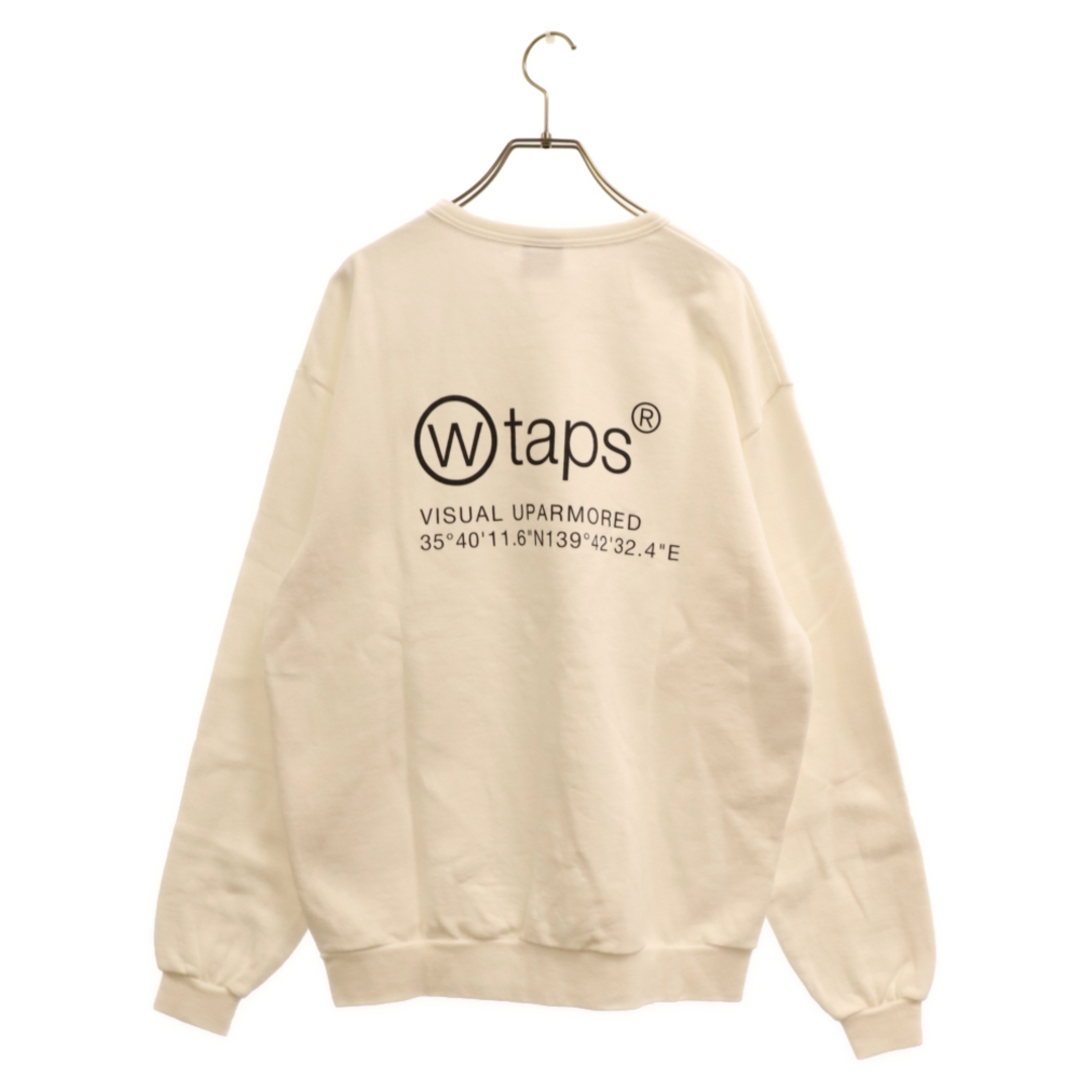 WTAPS 21AW SCREEN WTVUA CREW SWEAT bluck