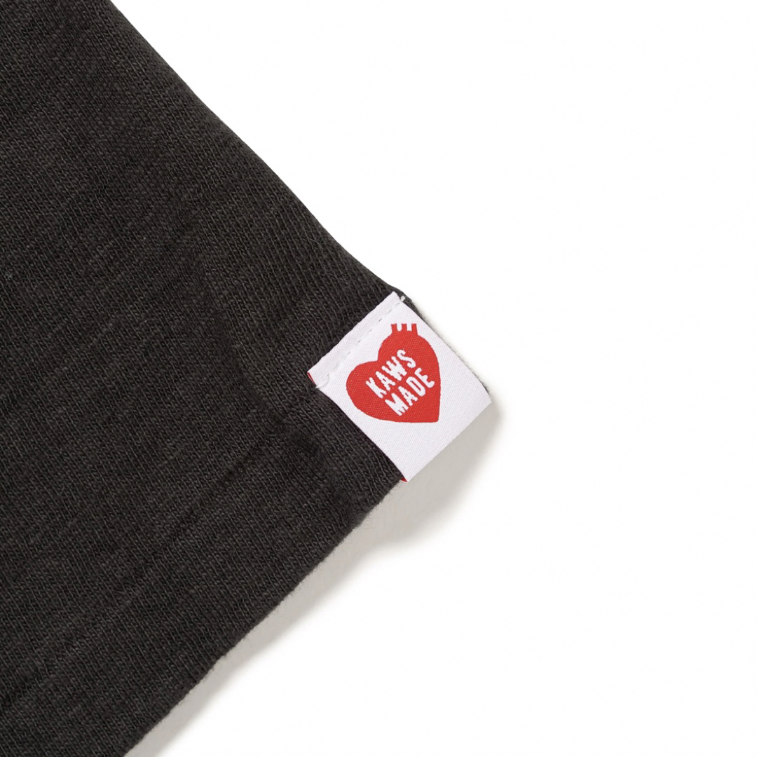 【ＸＬ】KAWS MADE GRAPHIC T-SHIRT 黒　ヒューマンメイド メンズのトップス(Tシャツ/カットソー(半袖/袖なし))の商品写真