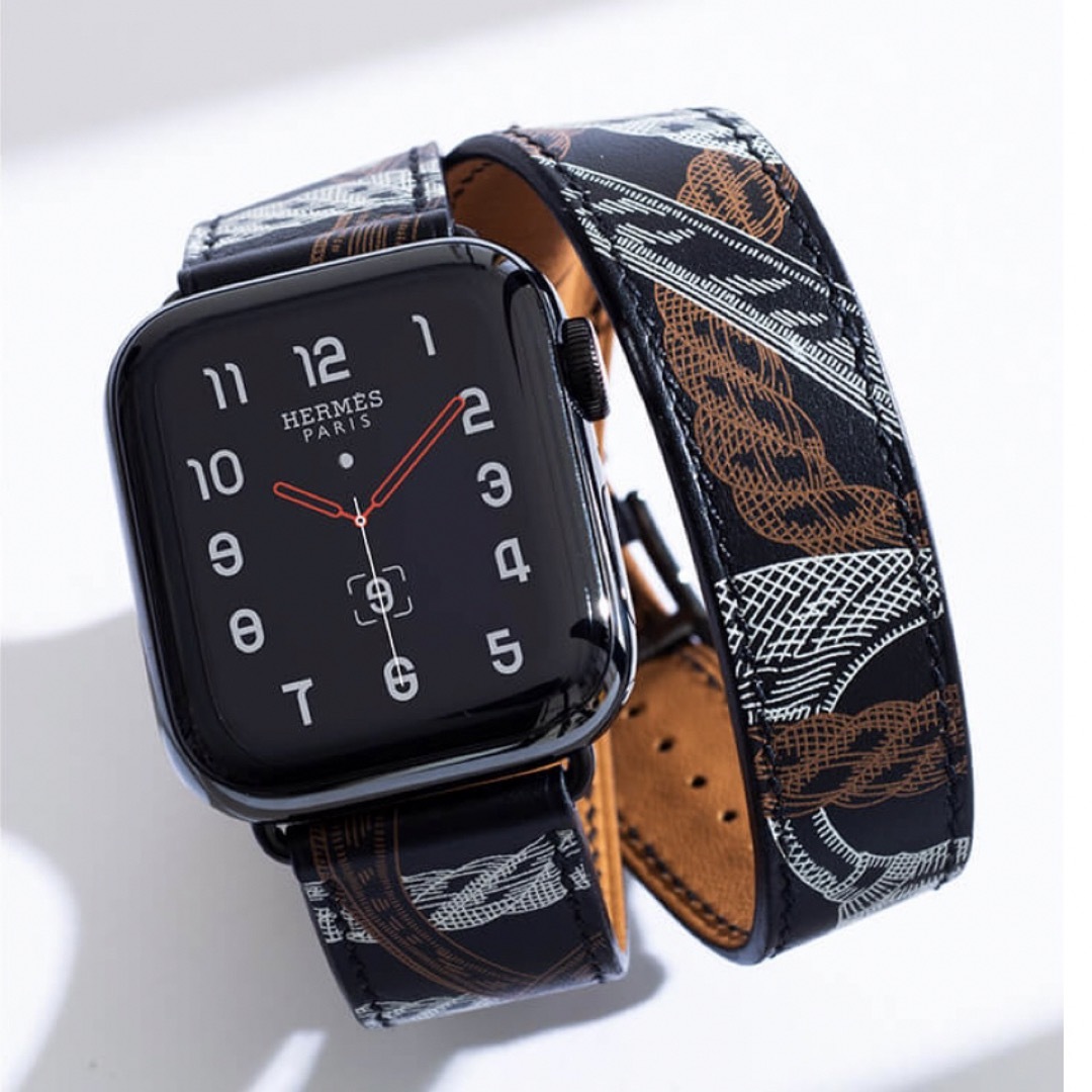 Hermes - Apple Watch エルメス ドゥブルトゥール ストラップHERMESの