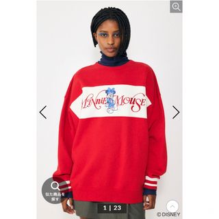 新品未使用タグ付き☆MOUSSY マウジー　エンブロイダリーボアプルオーバー