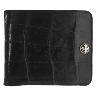 クロムハーツ(Chrome Hearts)のCHROME HEARTS クロムハーツ 1SNAP ALLIGATOR PD/1スナップ PAVEダイヤ ウォレット 財布(折り財布)