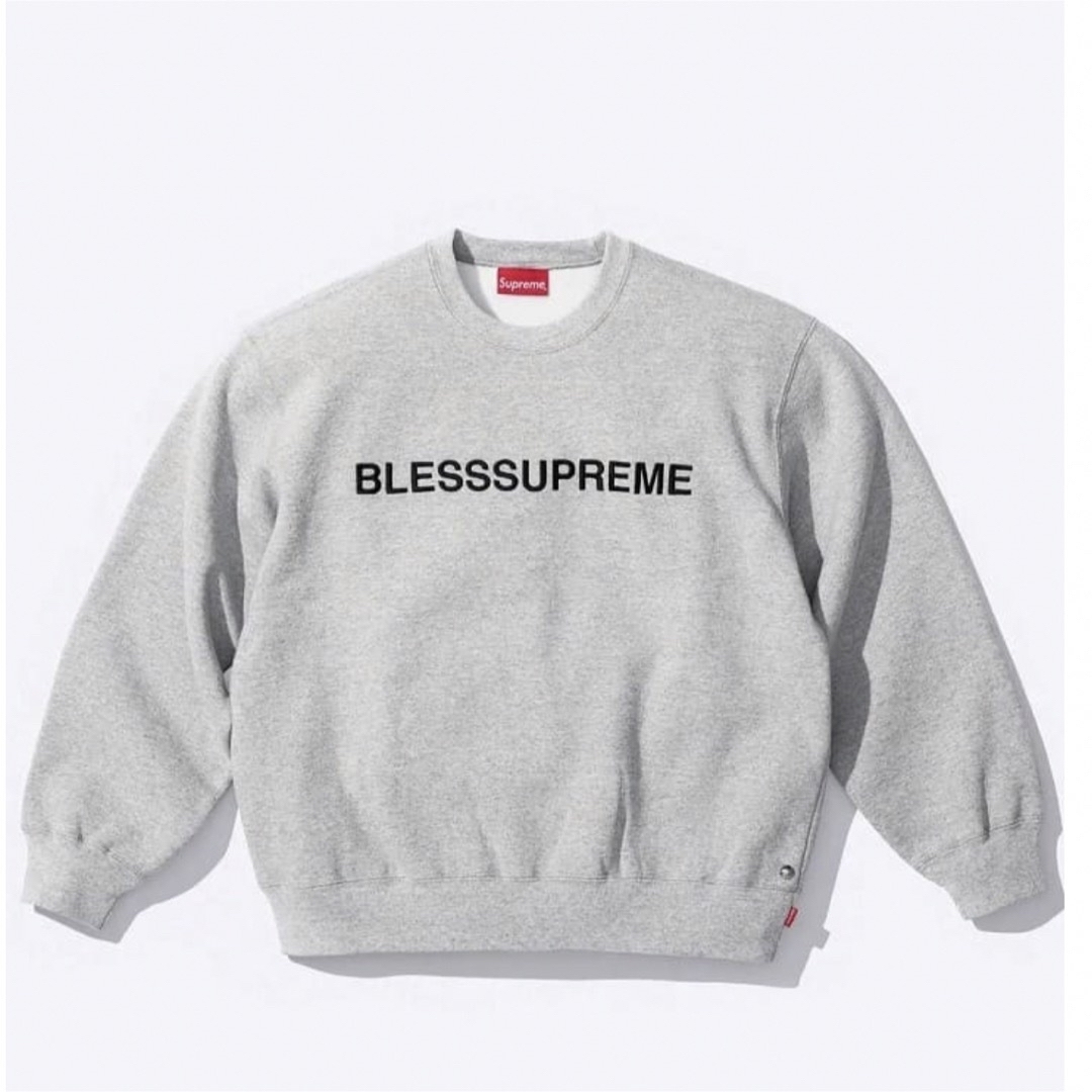 シュプリームSupreme®/BLESS Crewneck Mサイズ 灰色 新品