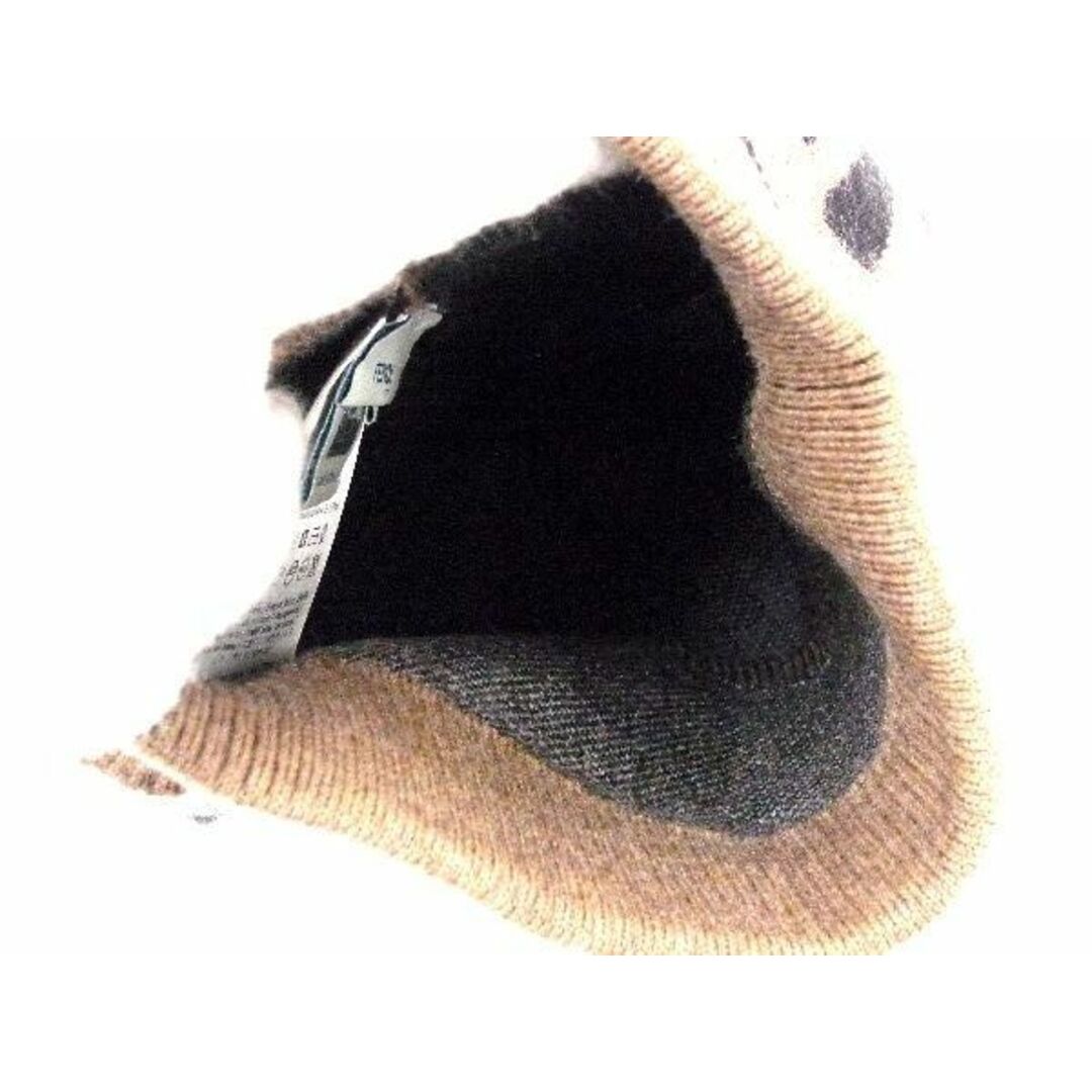 FENDI(フェンディ)の■新品同様■ FENDI フェンディ ズッカ ウール ニット帽 ニットキャップ 帽子 表記サイズ ? ブラウン系×ブラック系 AP9060  メンズのメンズ その他(その他)の商品写真