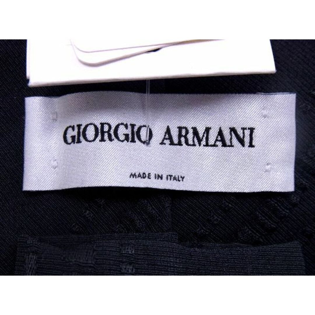 Giorgio Armani(ジョルジオアルマーニ)の■新品■未使用■ GIORGIO ARMANI ジョルジオアルマーニ ウール×シルク ネクタイ ビジネス 紳士 メンズ ダークグレー系 BE5834  メンズのファッション小物(その他)の商品写真