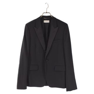 SAINT LAURENT PARIS サンローランパリ アイコニック スモーキングジャケット ブレザー テーラードジャケット ブラック 505327