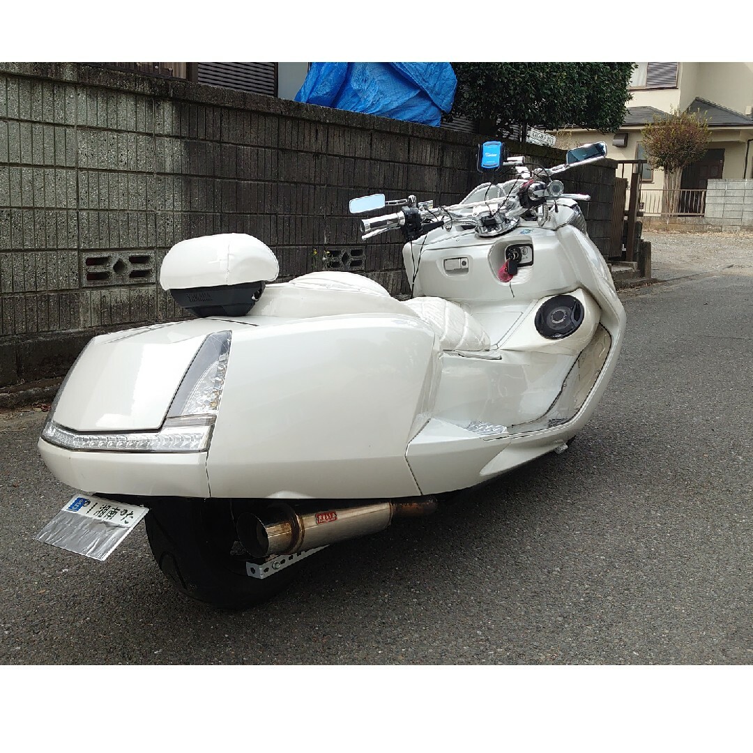 ヤマハ　マグザム　SG21J エアサス、オーディオ、サイレン 自動車/バイクのバイク(車体)の商品写真