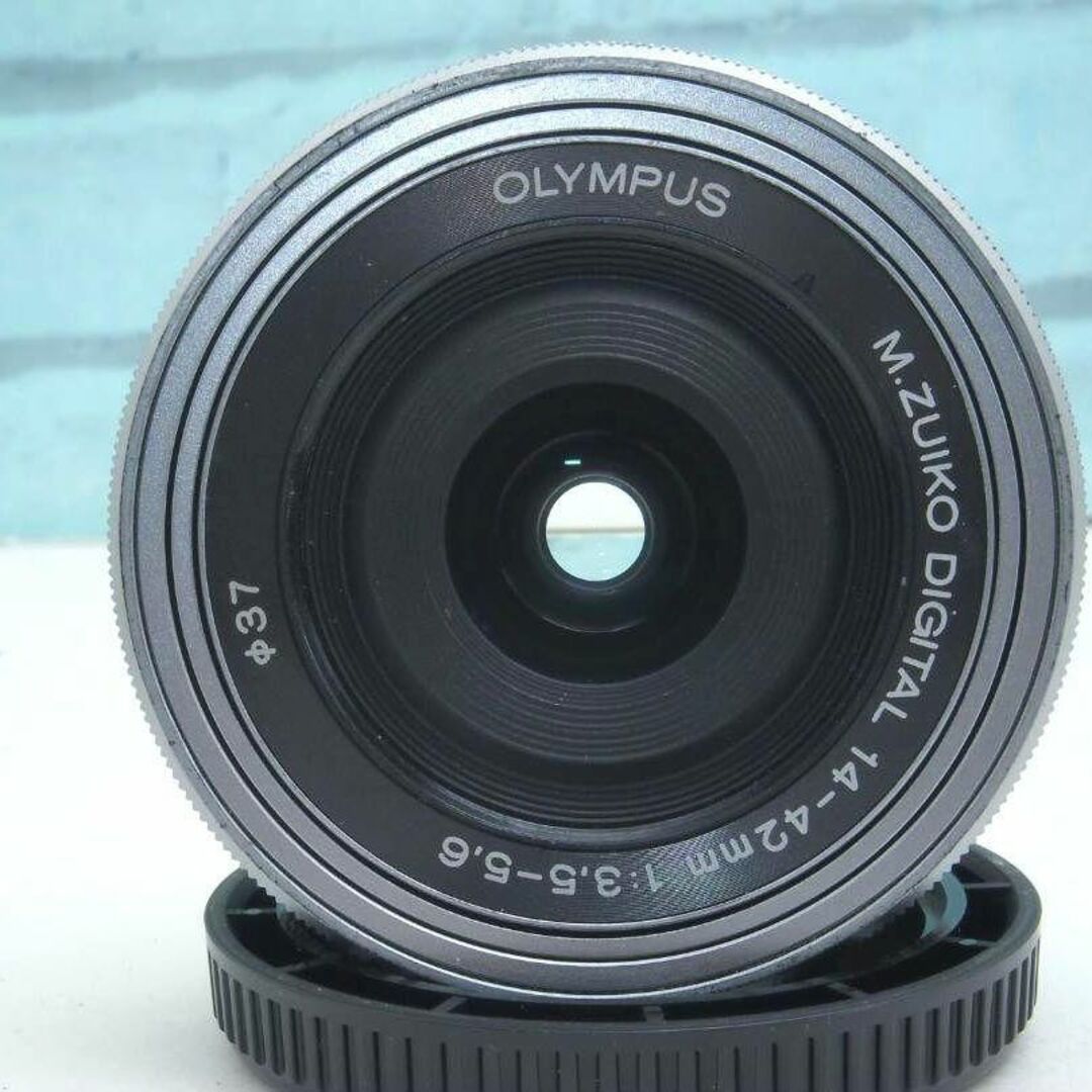 ❤️OLYMPUS パンケーキズームレンズ❤️14-42mm EZ❤️L3989