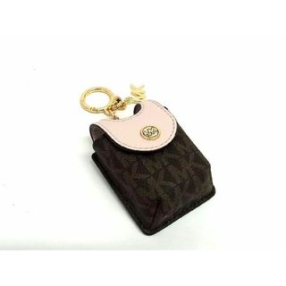 マイケルコース(Michael Kors)の■新品■未使用■ MICHAEL KORS マイケルコース MK柄 PVC キーホルダー バッグチャーム レディース ブラウン系 BF3020 (その他)