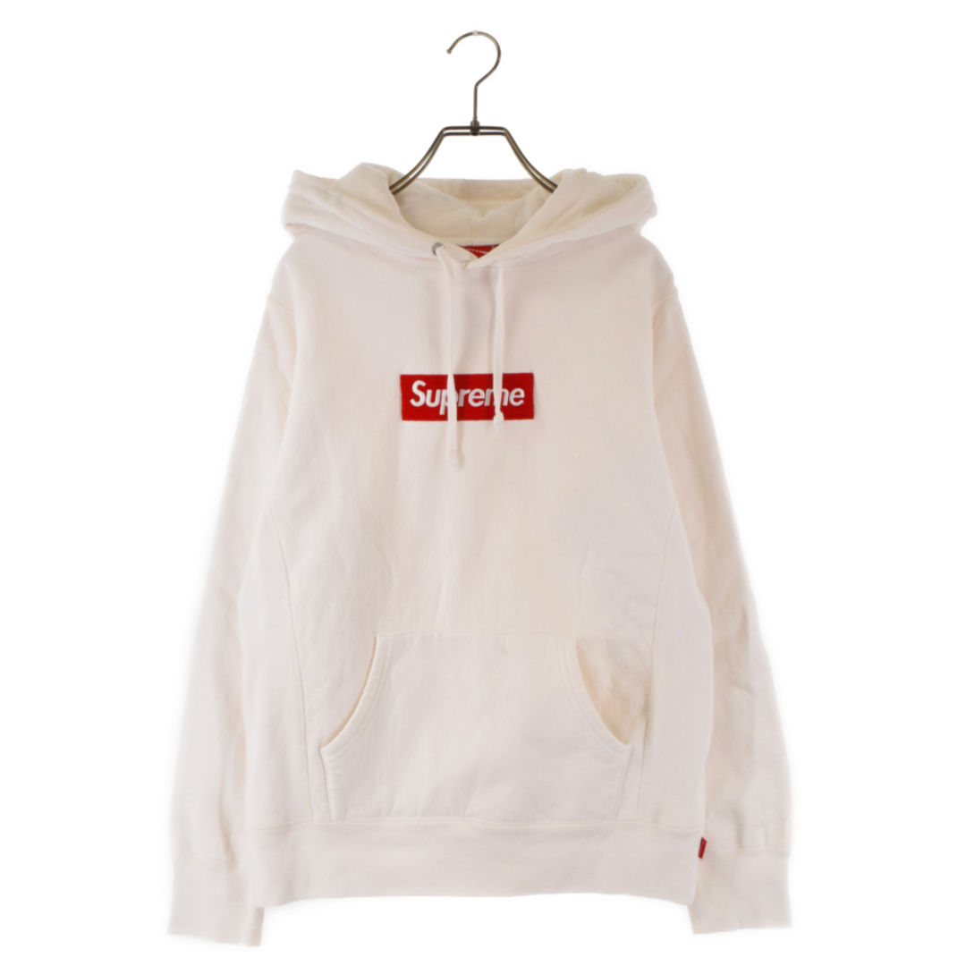 SUPREME シュプリーム 16AW Box Logo Hooded Sweatshirt ボックスロゴフーデッドスウェットシャツ  プルオーバーパーカー ホワイト | フリマアプリ ラクマ