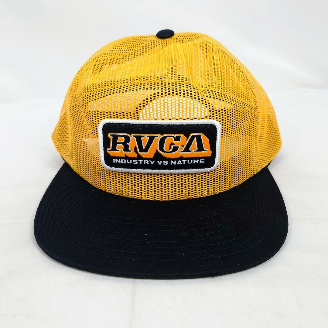 RVCA(ルーカ)のRVCA ルーカ スナップバックキャップ JAMIE TRUCKER/ゴールド メンズの帽子(キャップ)の商品写真