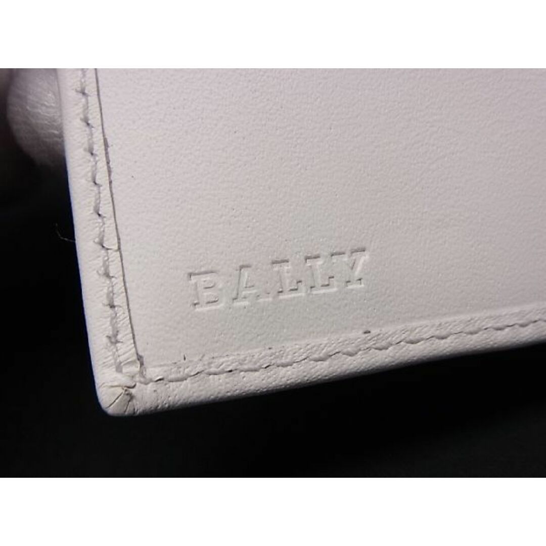 Bally(バリー)の■新品同様■ BALLY バリー レザー 二つ折り 財布 ウォレット レディース メンズ ホワイト系 BF3633  メンズのファッション小物(長財布)の商品写真