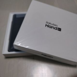 ラクテン(Rakuten)のRakuten Hand 5G P780 ブラック(スマートフォン本体)