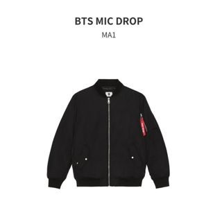 BTS ポップアップストア MA1 MIC DROP ジャンパー