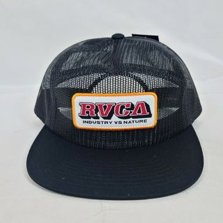 ルーカ(RVCA)のRVCA ルーカ スナップバックキャップ JAMIE TRUCKER/ブラック(キャップ)