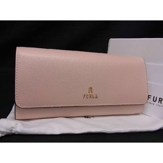 フルラ FURLA 2つ折り長財布 小銭入れ付き ネイビー レディース