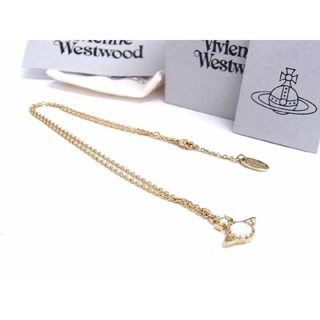 Sランクライン■新品■未使用■ Vivienne Westwood ヴィヴィアン オーブ ネックレス ペンダント アクセサリー レディース ゴールド系 AP9756