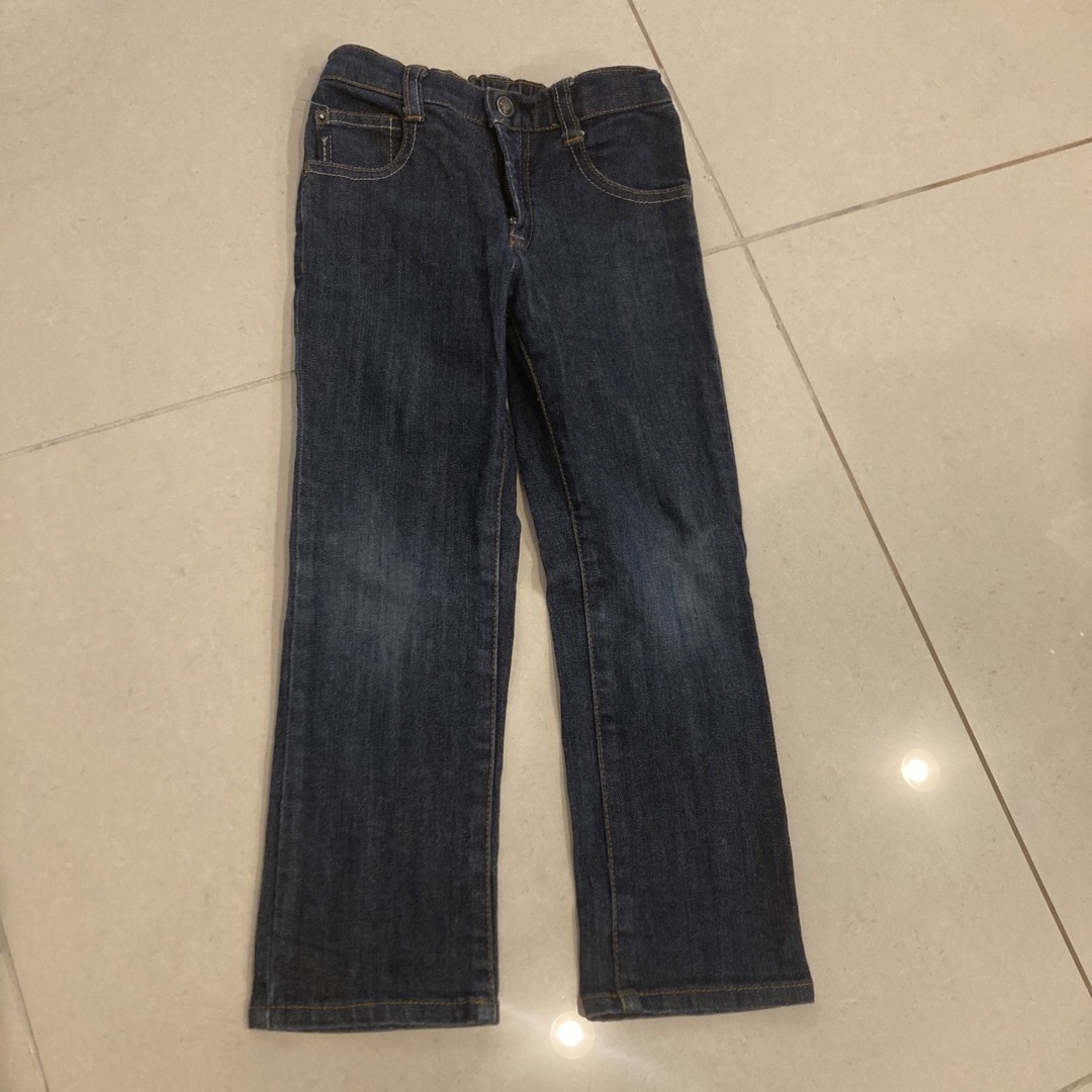 ARMANI JUNIOR ブラックデニム10A未使用パンツ/スパッツ