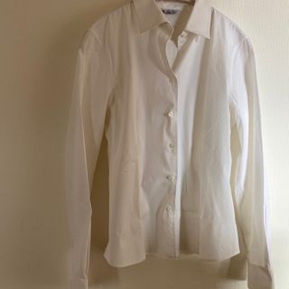 ロロピアーナ(LORO PIANA)のロロピアーナ　白シャツ　46サイズ　美品　ブルネロクチネリ(シャツ/ブラウス(長袖/七分))