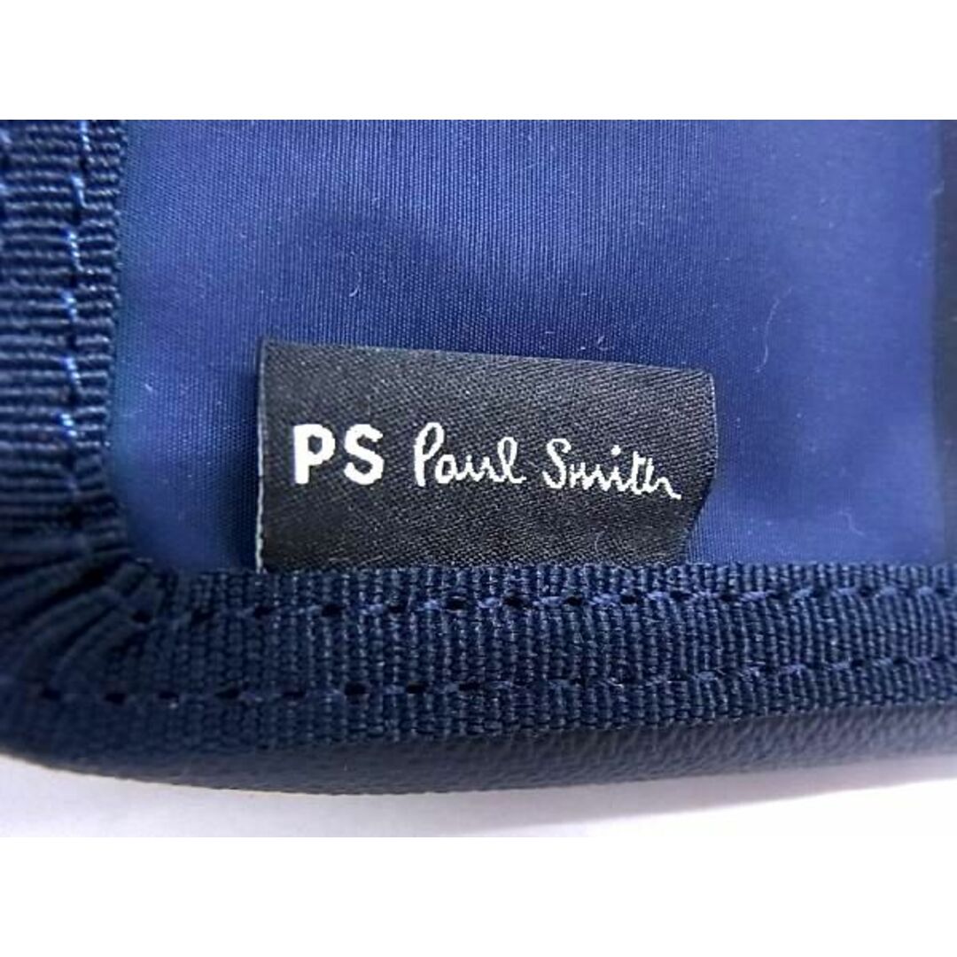 Paul Smith(ポールスミス)の■新品■未使用■ PS Paul Smith ピーエスポールスミス ナイロン ラウンドファスナー 二つ折り 財布 ウォレット ネイビー系 BG4009  メンズのファッション小物(折り財布)の商品写真