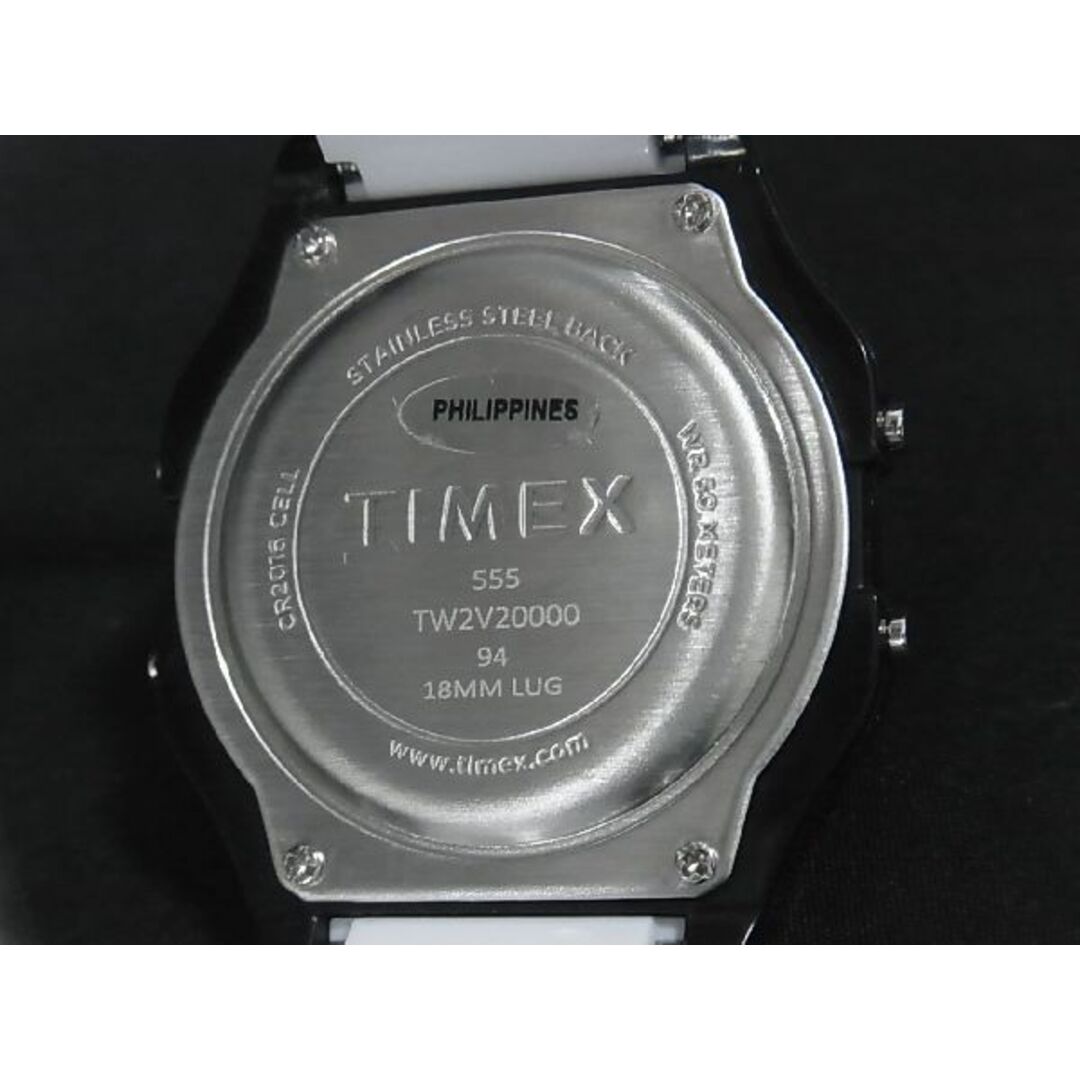 TIMEX(タイメックス)の■稼働品■新品■未使用■ TIMEX タイメックス TW2V20000-1 クラシック タイル SS クォーツ 3気圧防水 腕時計 ウォッチ メンズ ブラック系 CB0890 メンズの時計(その他)の商品写真