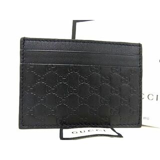 グッチ(Gucci)の■新品■未使用■ GUCCI グッチ 262837 マイクログッチシマ レザー カードケース パスケース カード入れ 定期入れ ブラック系 AP9533 (その他)