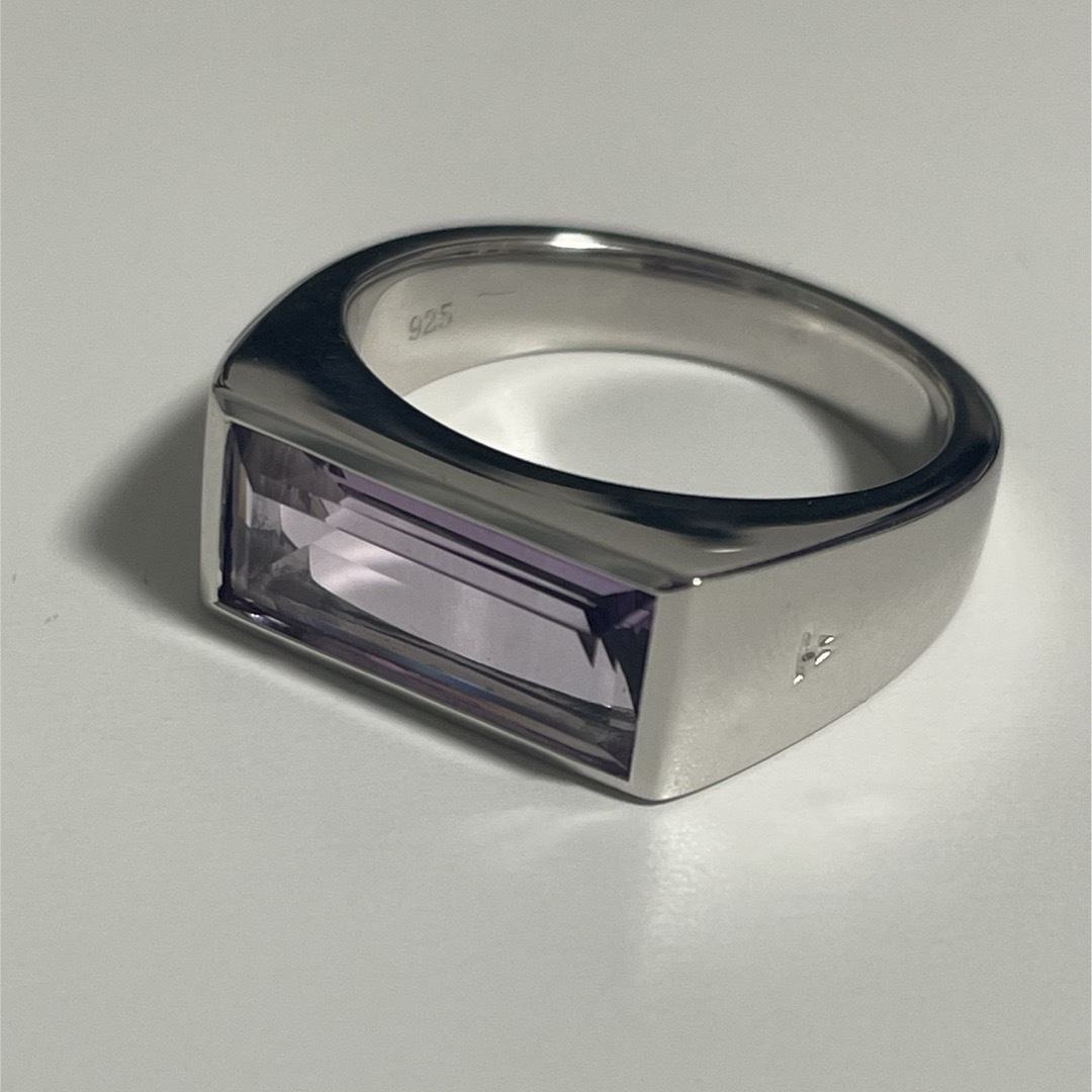 Tomwood ring 60 Peaky Ring Amethyst